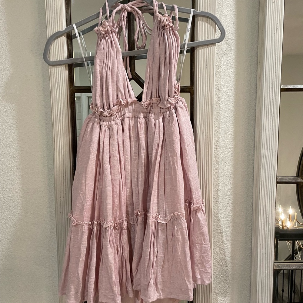Lulus Pink Sundress